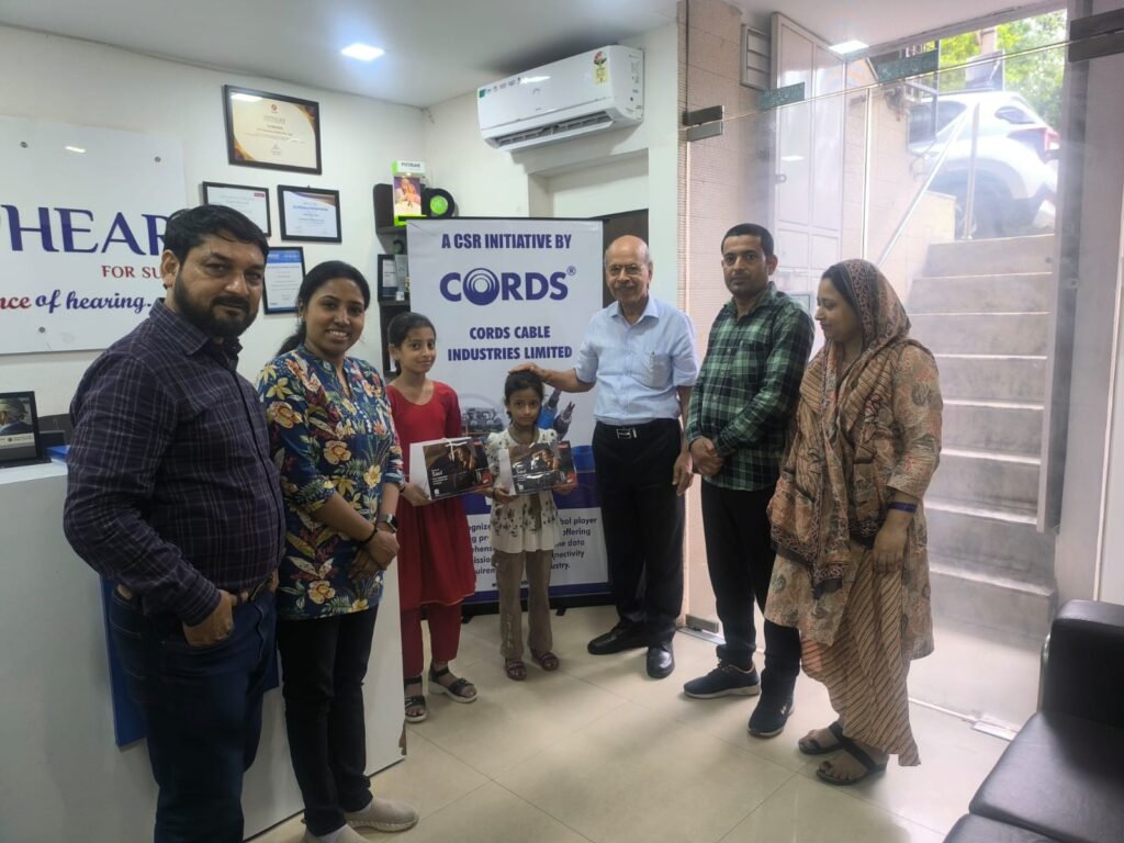 Donation of Hearing Impaired device to Baby Falak Baby Alfiya 3 1024x768